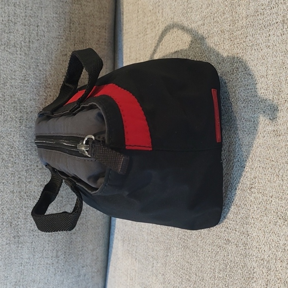 Prada Sport Mini Nylon Handbad•Used•Black/Grey/Red•Gently Used - Picture 2 of 10
